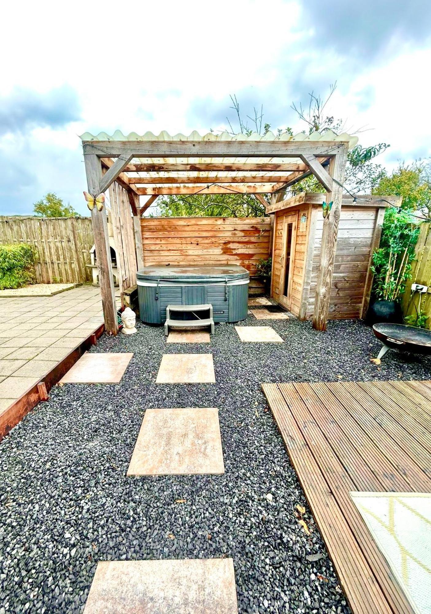 Wellness Bungalow With Jacuzzi &Sauna&Private Garden Near Amsterdam Vijfhuizen 외부 사진